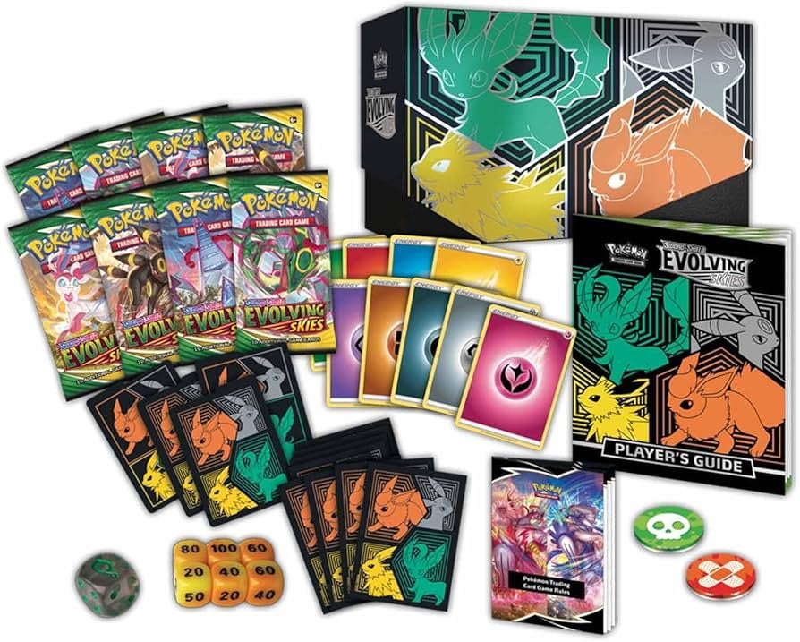 8 POKEMON deals Evolving Skies Booster Packs